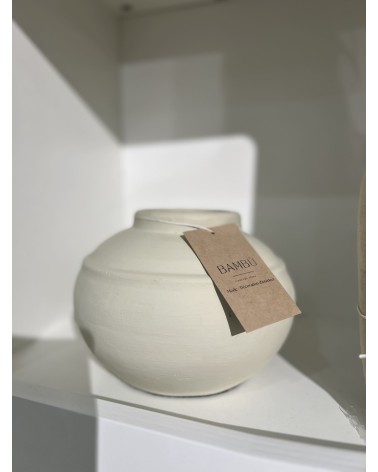 Vase décoratif en terre cuite