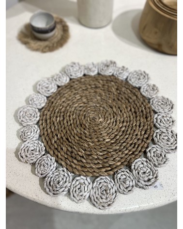 Set de table fleur