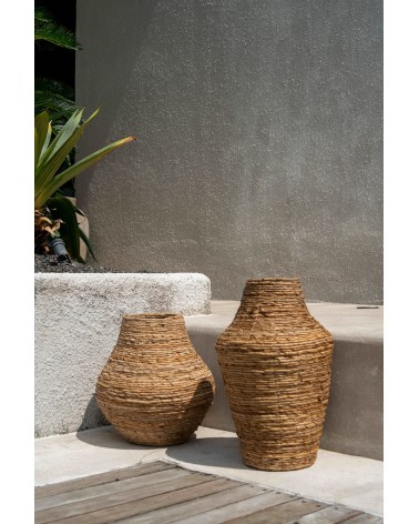 Panier en fibre naturelle