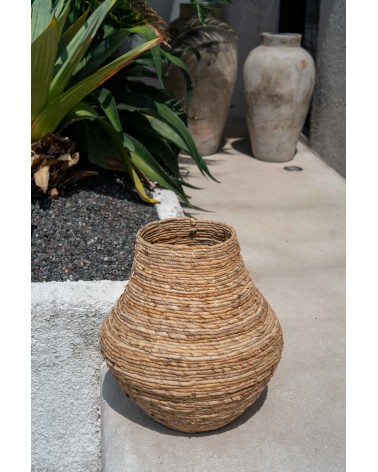 Panier en fibre naturelle