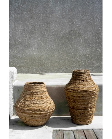 Panier en fibre naturelle