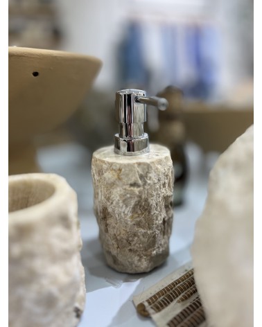 Porte savon en marbre