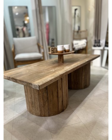 Table basse en bois recyclé