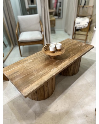 Table basse en bois recyclé