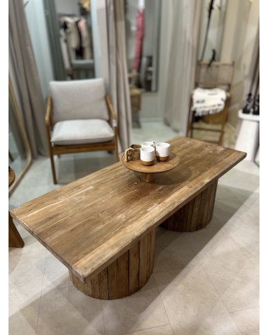 Table basse en bois recyclé