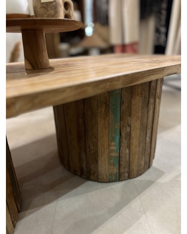 Table basse en bois recyclé